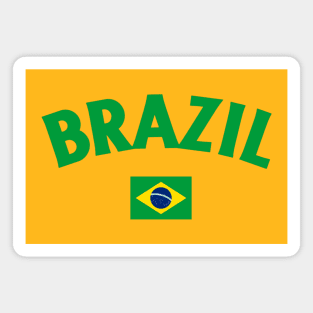 Brazil World Cup Soccer Magnet